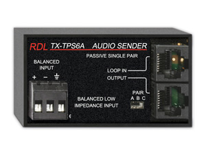 RDL TX-TPS6A